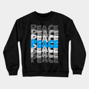 Repeated peace Crewneck Sweatshirt